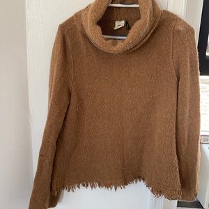 Anthropologie Camel Colored Sweater
